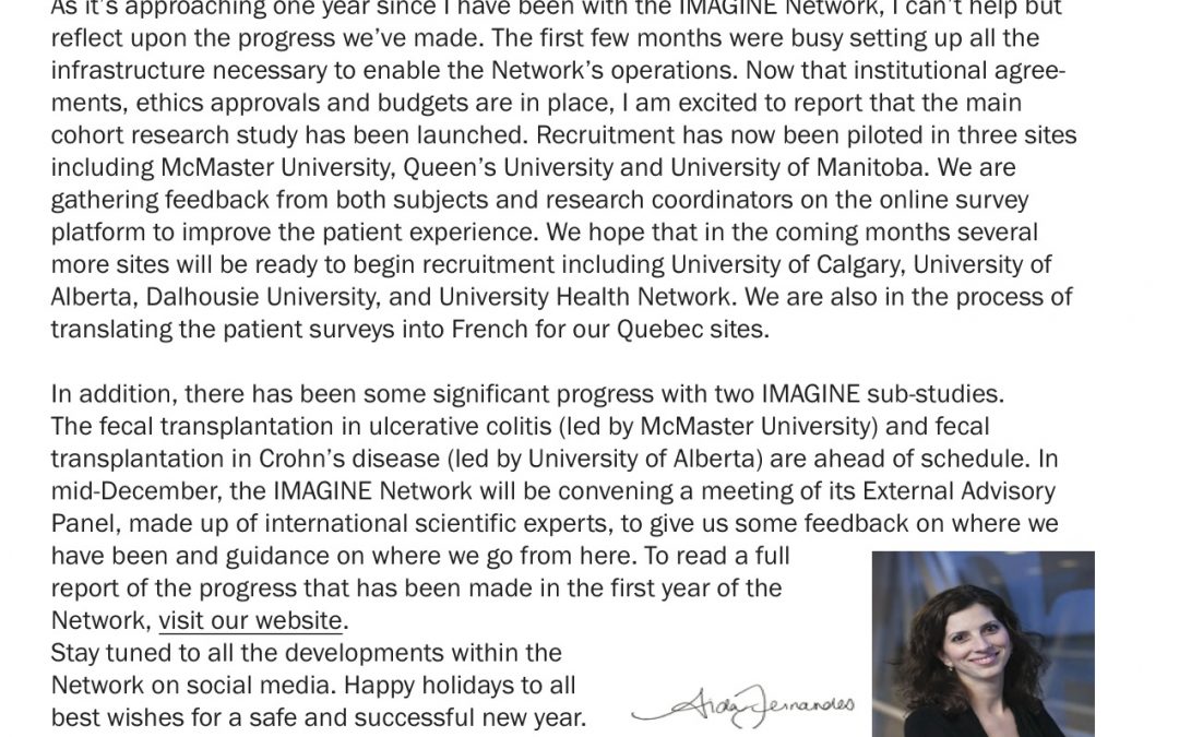 IMAGINE Network Newsletter #3