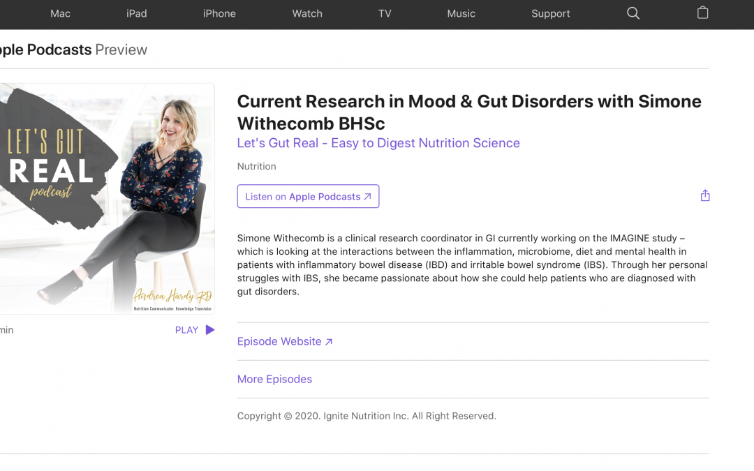 IMAGINE on the Let’s Gut Real podcast