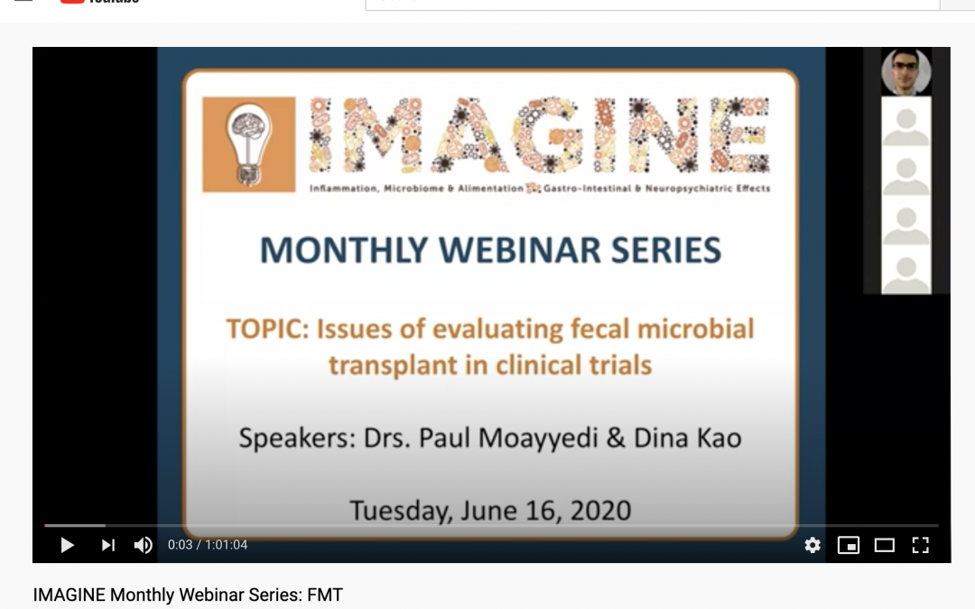 IMAGINE Monthly Webinar Series: June 2020 FMT