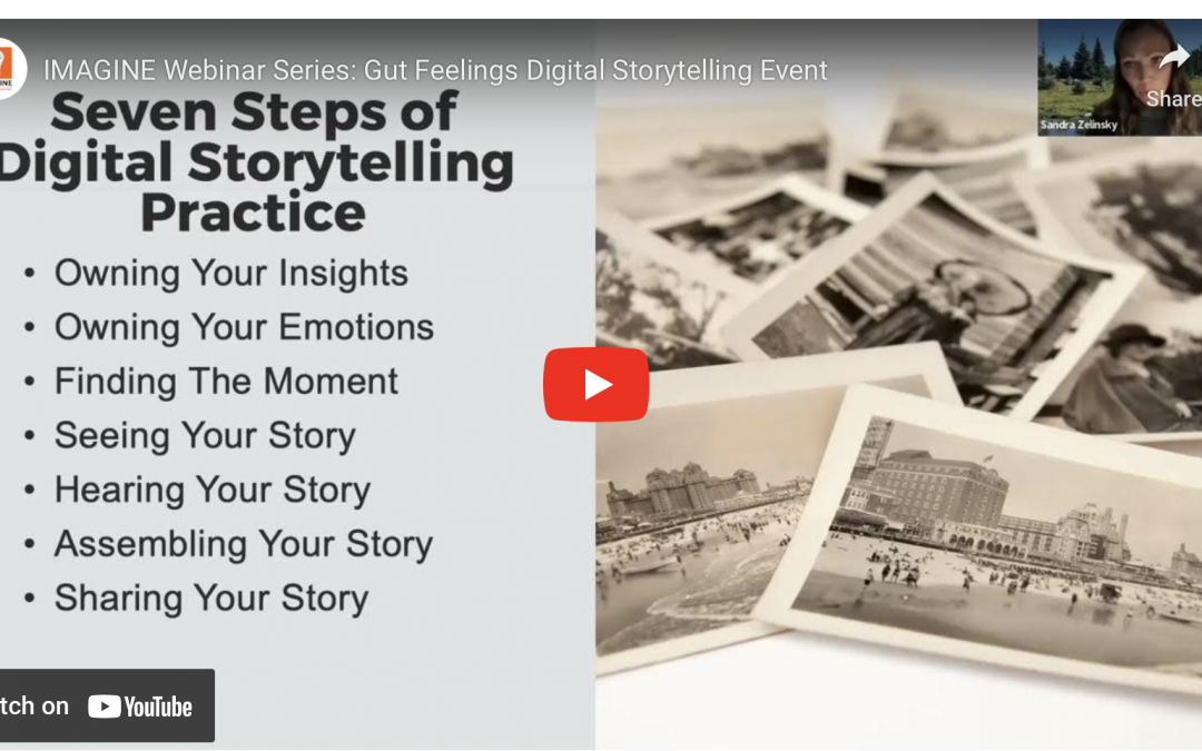 IMAGINE Webinar Series: Gut Feelings Digital Storytelling Event