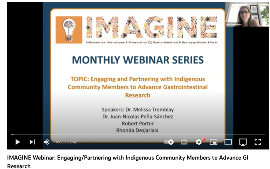 IMAGINE Webinar Series: Engaging/Partnering with Indigenous Community Members to Advance GI Research